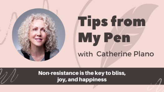 Non-resistance is the key to bliss, joy, and happiness